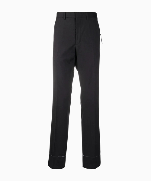 Straight-fit classic trousers