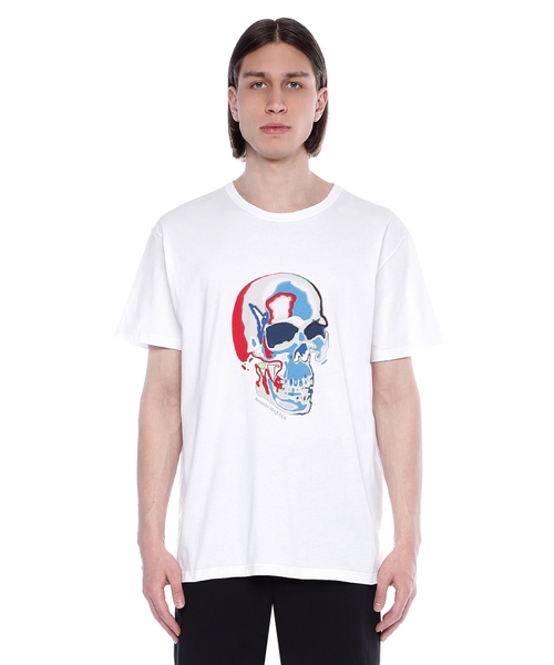 Printli pambıq T-shirt