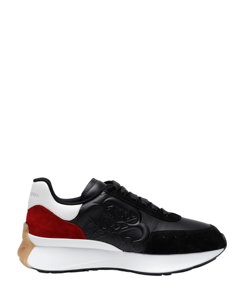 Quilted detail sneakers
