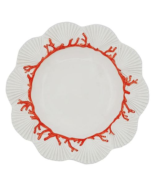 Coral detail plate