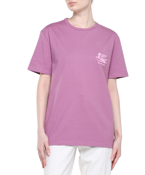 Logo embroidery detail t-shirt | Emporium
