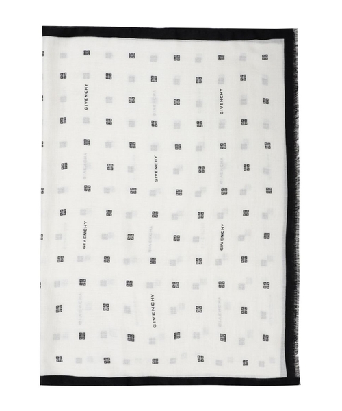 Шарф с принтом в виде логотипа