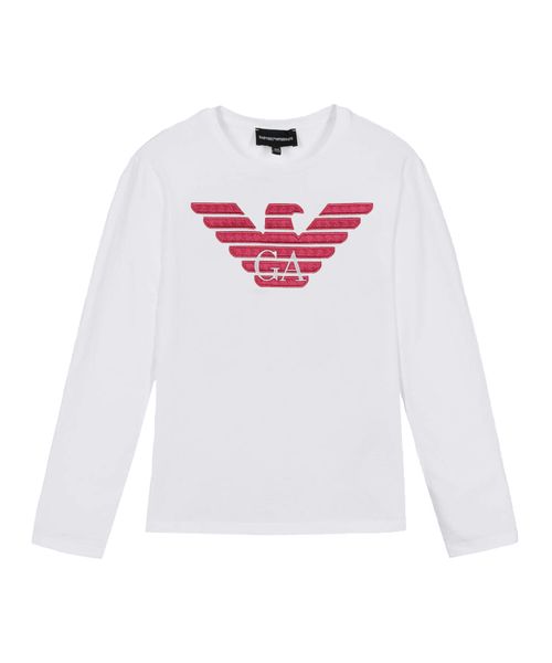 Logo embroidered long-sleeve T-shirt | Emporium