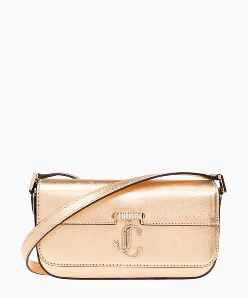 Metallic leather effect Avenue Mini bag