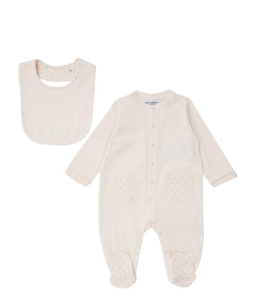 Комбинезон и нагрудник с логотипом