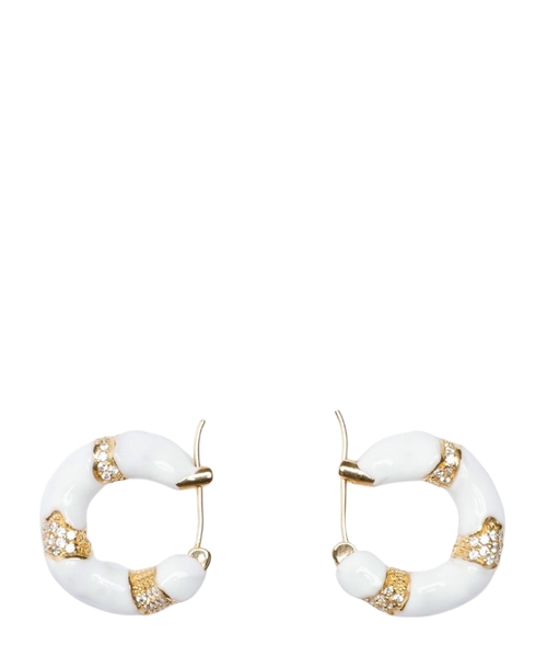 Kristallarla bəzədilmiş sırğalar