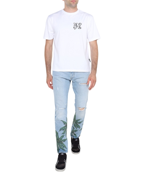 Dairəvi yaxa ilə qısaqol t-shirt