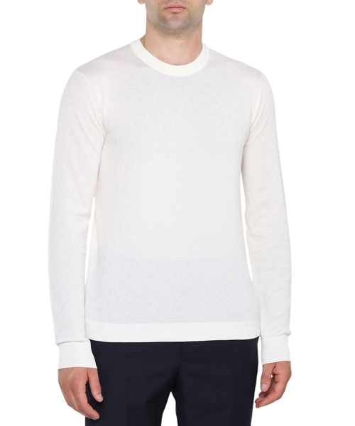 La Greca cotton-silk jumper