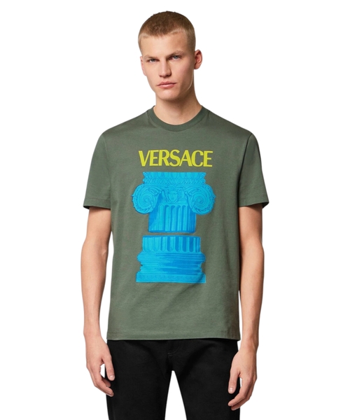 Printed cotton T-shirt