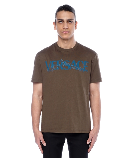 Logo printed cotton T-shirt