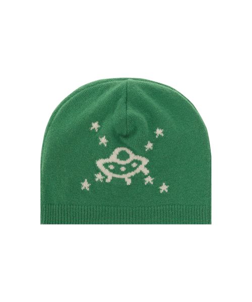 Шапка с принтом НЛО