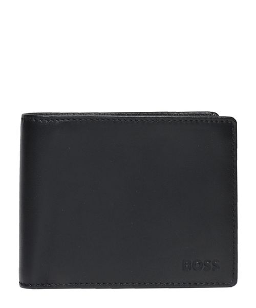 Loqo yazısı ilə dəri portmone