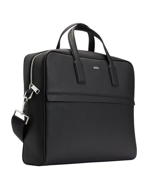 Zair briefcase with zip fastening | Emporium