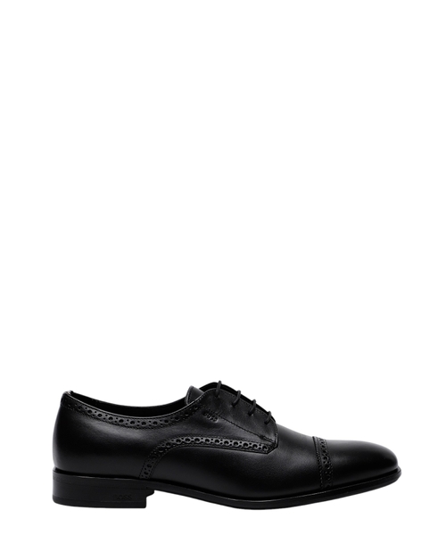 Leather derby shoes