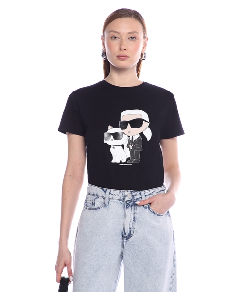 KARL LAGERFELD - IKONIK KARL Tシャツ KARL LAGERFELD K/IKONIK RUBBER PATCH T SHIRT-BLACK. | eBay