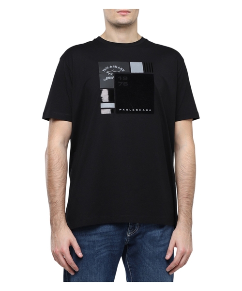 Dairəvi yaxa ilə qısaqol T-shirt