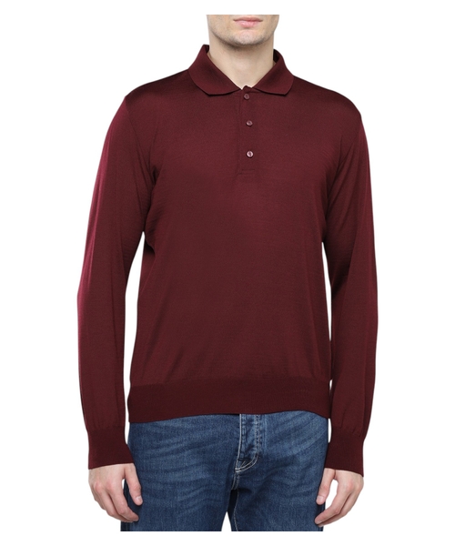 Klassik yaxalı uzunqol polo