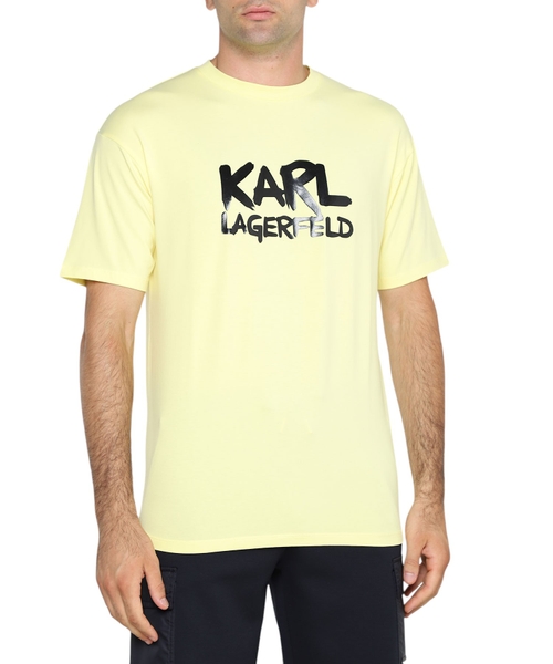 Printed T-shirt with short sleeves