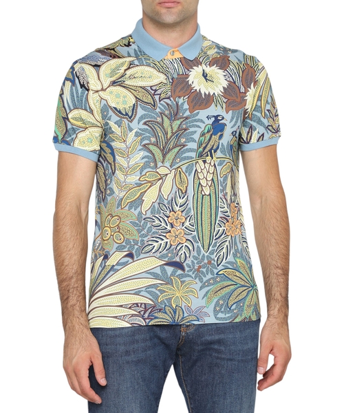 Short sleeve polo with classic collar