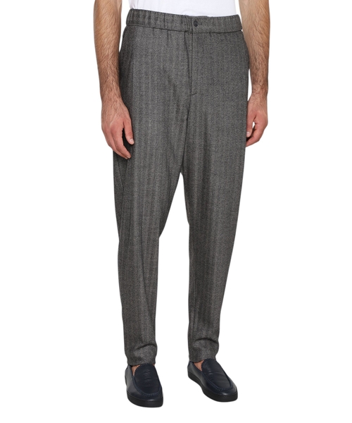 Elastic waist trousers