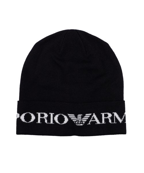 Logo printed beanie