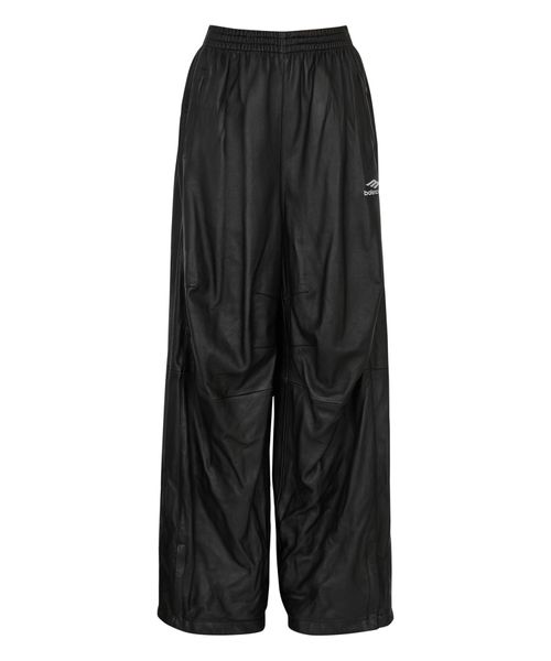 Leather hot sale tracksuit pants