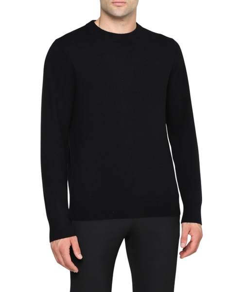 Round neck long sleeve jumper