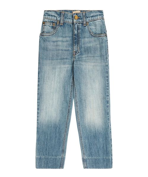 Джинсы прямого кроя