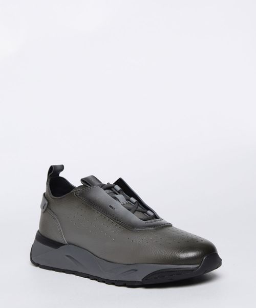 Leather sneakers