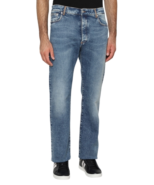 Джинсы прямого кроя