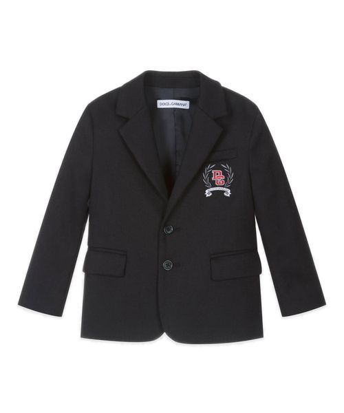 Long sleeve blazer with button fastening