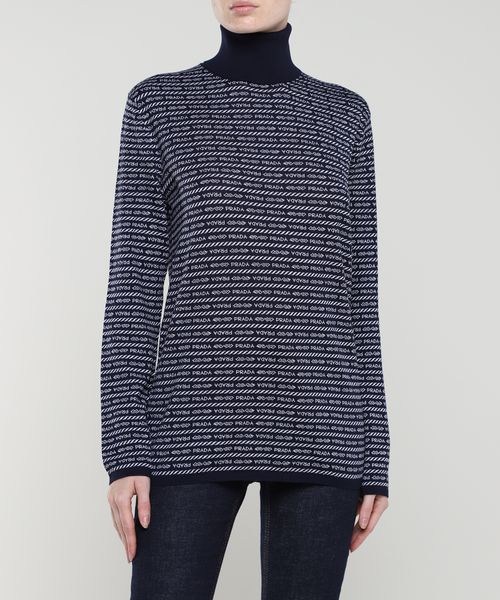 Long sleeve high neck sweater