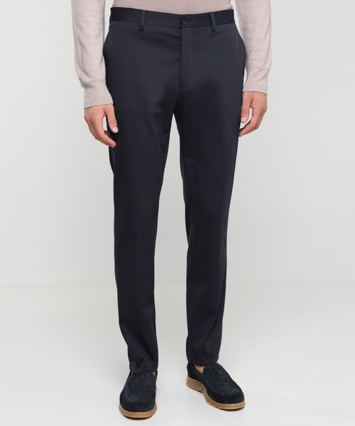Straight-fit classic trousers