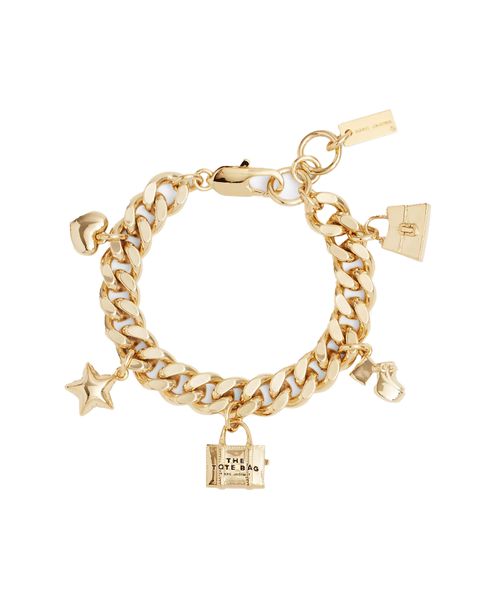 Logo detail chain bracelet