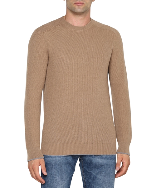 Round neck jumper with long sleeves