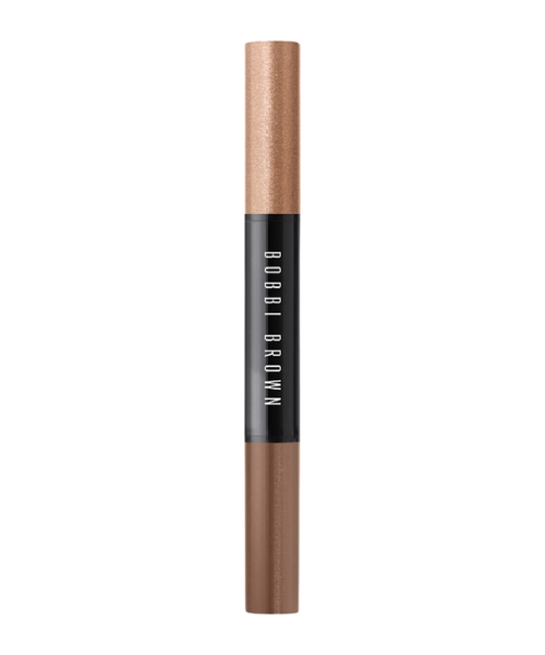 Двусторонний Dual-ended стойкий кремовый стик для теней - Golden Pink/Taupe