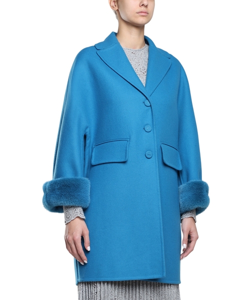 Пальто прямого кроя