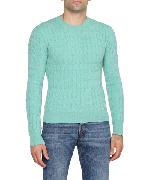 Round neck jumper with long sleeves