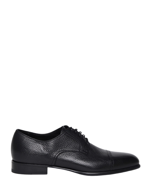 Lace-up fastening derby shoes