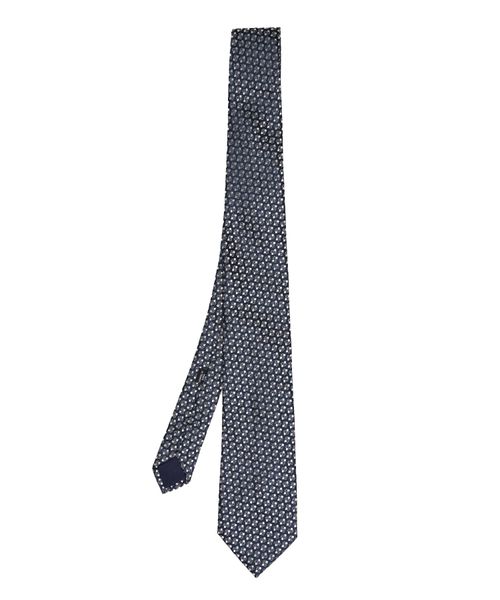 Embroidery embellished tie