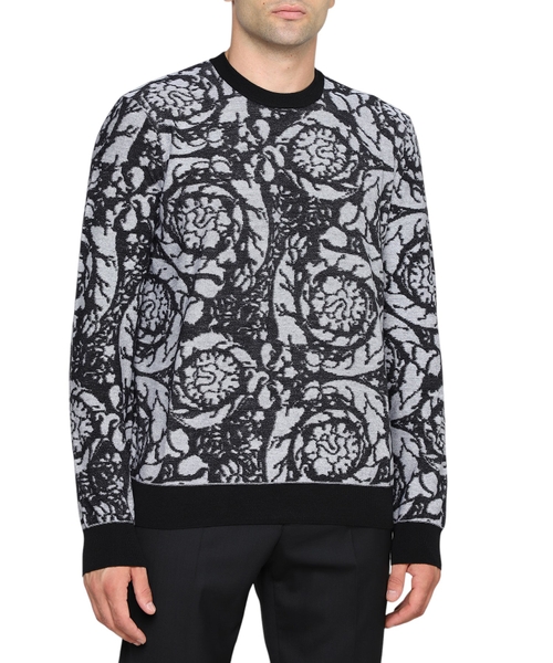 Dairəvi yaxa ilə uzunqol cemper