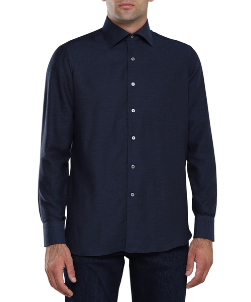 Klassik yaxalı uzunqol köynək