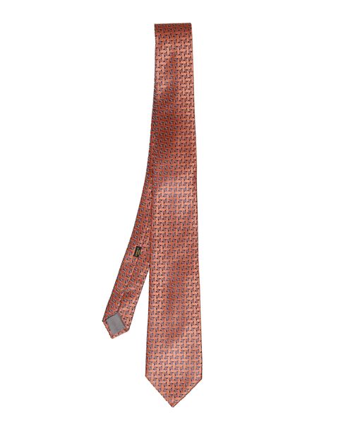 Шелковый галстук с узорами