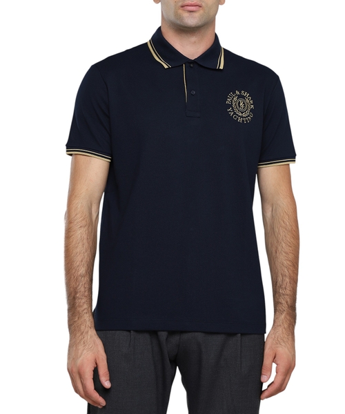 Klassik yaxalı qısaqol polo