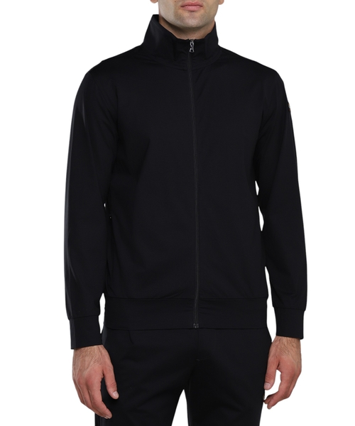 High neck zipped cardigan