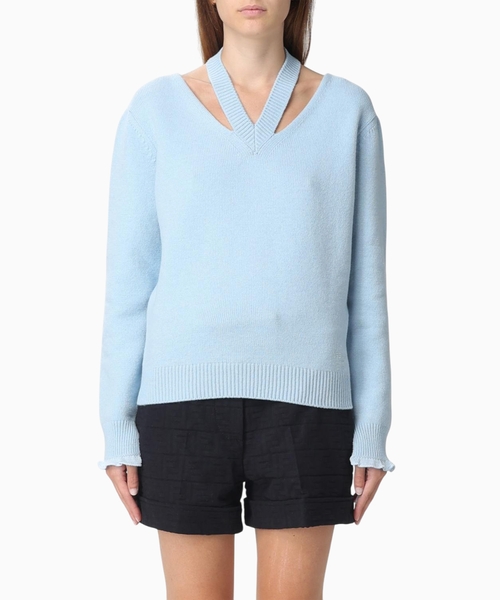 V-neck jumper