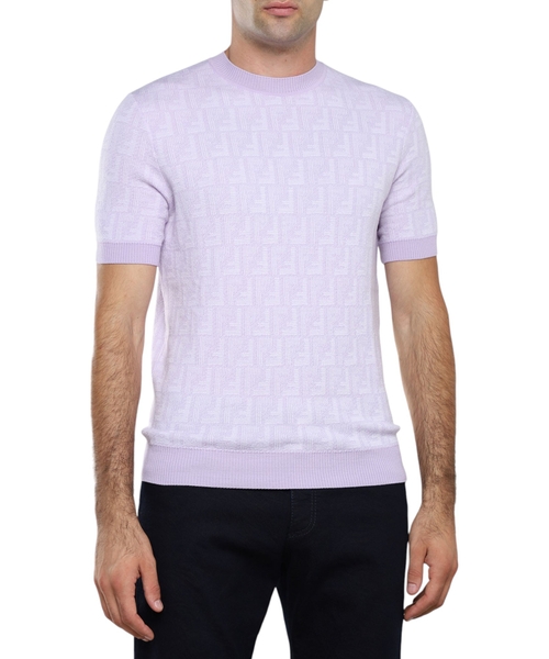 Dairəvi yaxa ilə qısaqol T-shirt
