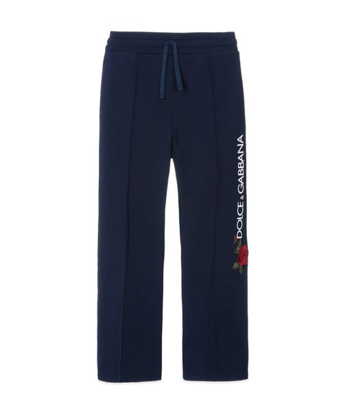Sporty track pants with elasticated waist