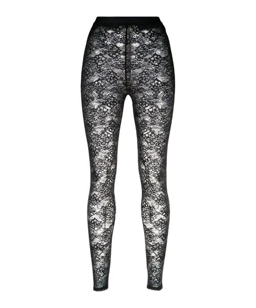 Lace leggings in black - The Attico