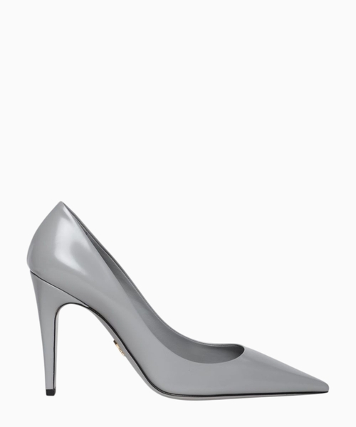 Mat dəri effektli stiletto
